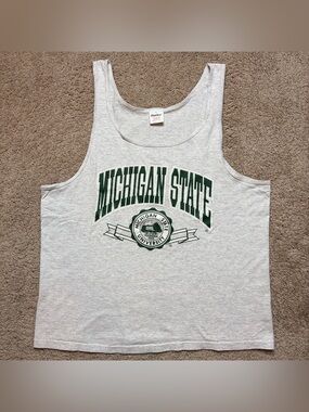 Vintage Michigan State University Tank Top
